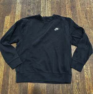 Nike Sportswear Club Fleece Crewneck Sweatshirt Black Small